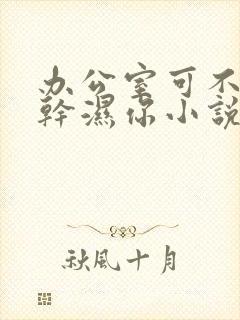 办公室可不可以干湿你小说