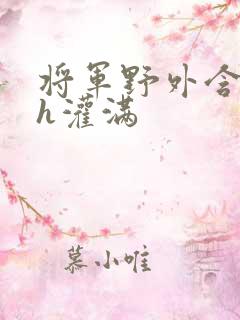 将军野外含公主h灌满