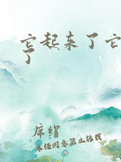 它起来了它想你了