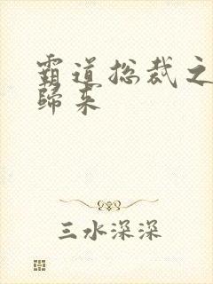 霸道总裁之出狱归来