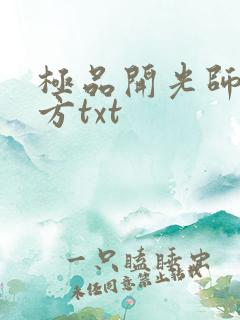 极品开光师李南方txt