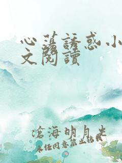 心荡诱惑小说全文阅读
