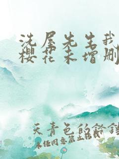 洗屋先生我和那樱花未增删带翻译