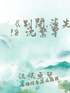 《别闹,薄先生!》沈繁星