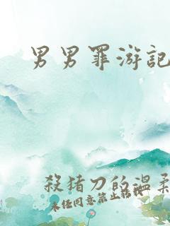 男男罪游记