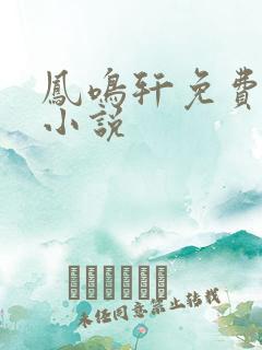 凤鸣轩免费言情小说