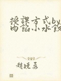 授课方式by 肉馅小水饺
