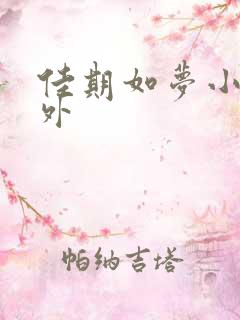 佳期如梦小说番外