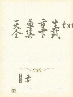 天尊重生txt全集下载