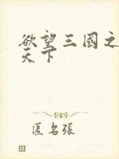 欲望三国之独占天下