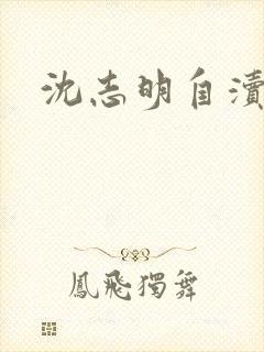 沈志明自渎事件