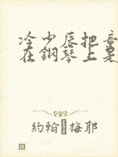 冷少辰把童若放在钢琴上是哪章