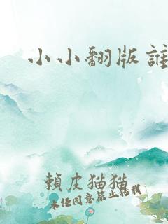 小小翻版谁是妈