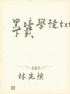 黑暗学徒txt下载