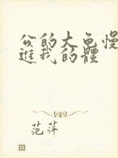 公的大龟慢慢挺进我的体