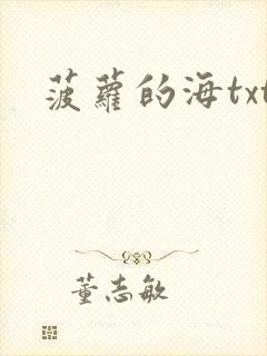 菠萝的海txt