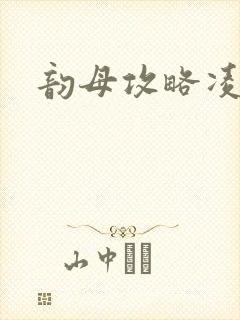 韵母攻略凌小东