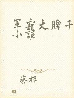 军宠大牌千金 小说