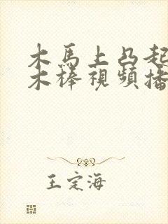 木马上凸起电动木棒视频播放