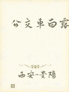 公交车白露