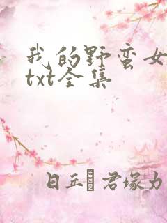 我的野蛮女上司txt全集