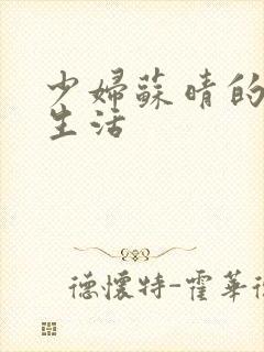 少妇苏晴的性荡生活