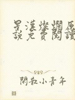 星汉灿烂原著小说免费阅读