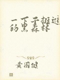 一下子挺进浓密的黑森林