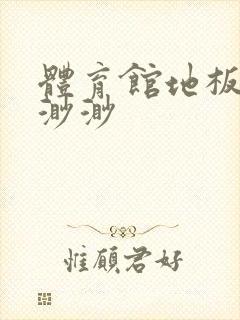 体育馆地板上c渺渺