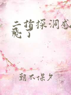 二指探洞感觉要飞了