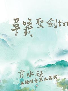 召唤圣剑txt下载