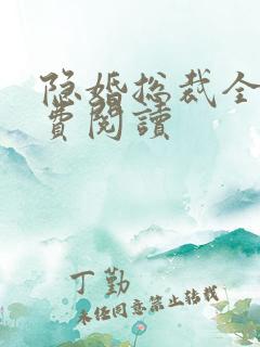 隐婚总裁全文免费阅读