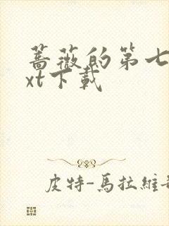 蔷薇的第七夜txt下载