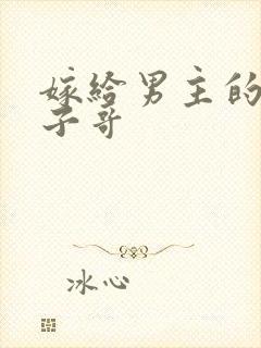 嫁给男主的病秧子哥