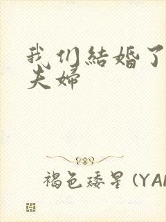 我们结婚了初恋夫妇