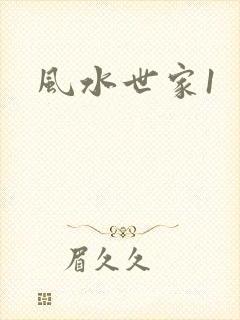 风水世家1