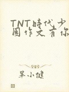 TNT时代少年团作文有你真好