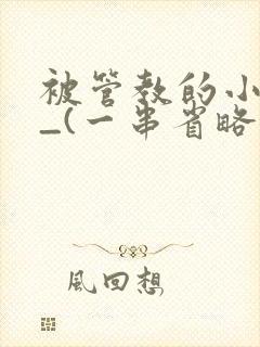 被管教的小美人_(一串省略号)