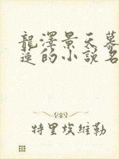 龙泽景天慕容青莲的小说名字