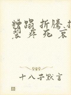 糟蹋 折腾 撕裂 疼 死 哀求