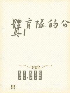 体育队的公用玩具1