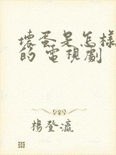 坏蛋是怎样炼成的 电视剧