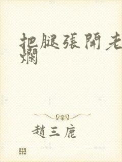 把腿张开老子臊烂