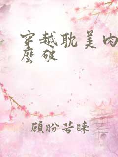 穿越耽美肉文怎么破