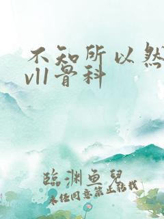 不知所以然h1vl1骨科