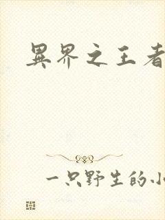 异界之王者无双