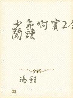 少年啊宾2全文阅读