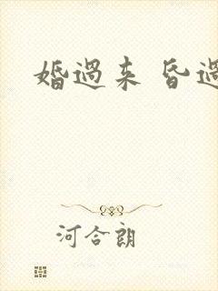 婚过来 昏过去