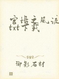 官场之风流人生txt下载