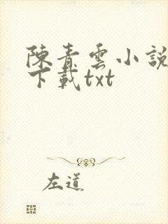陈青云小说全集下载txt